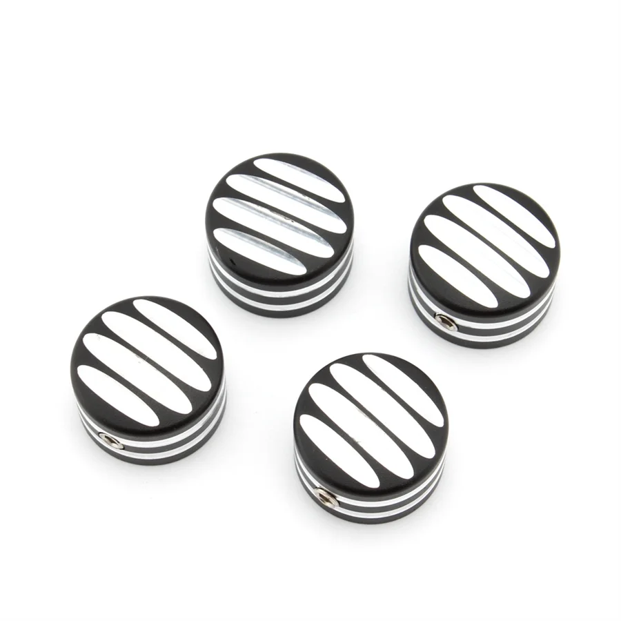 

4pcs/lot Spark Plug Machined Head Bolts Caps Screws Nut Cover For Triumph
