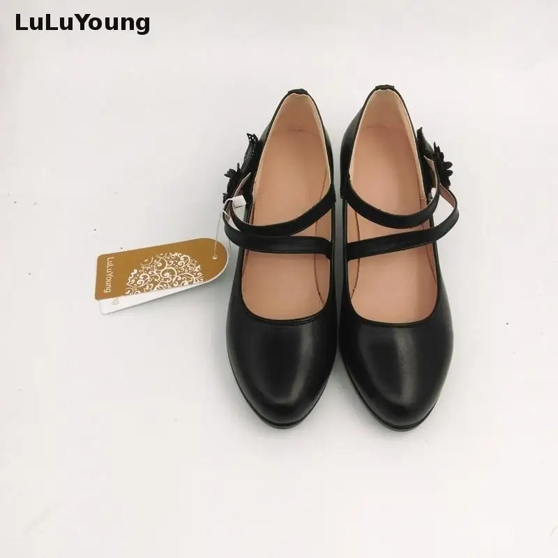 Обувь из натуральной кожи для женщин Стразы органической Удобная черная