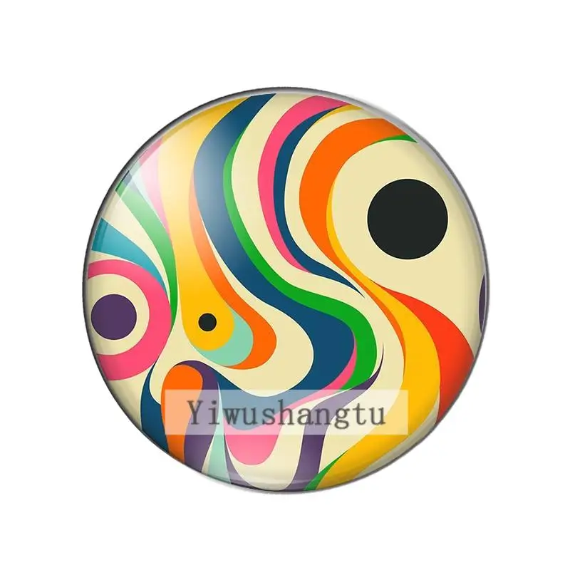 Красивая цветовая карта различные формы 8/10/12/18/20/25 мм круглые фотографии кабошон