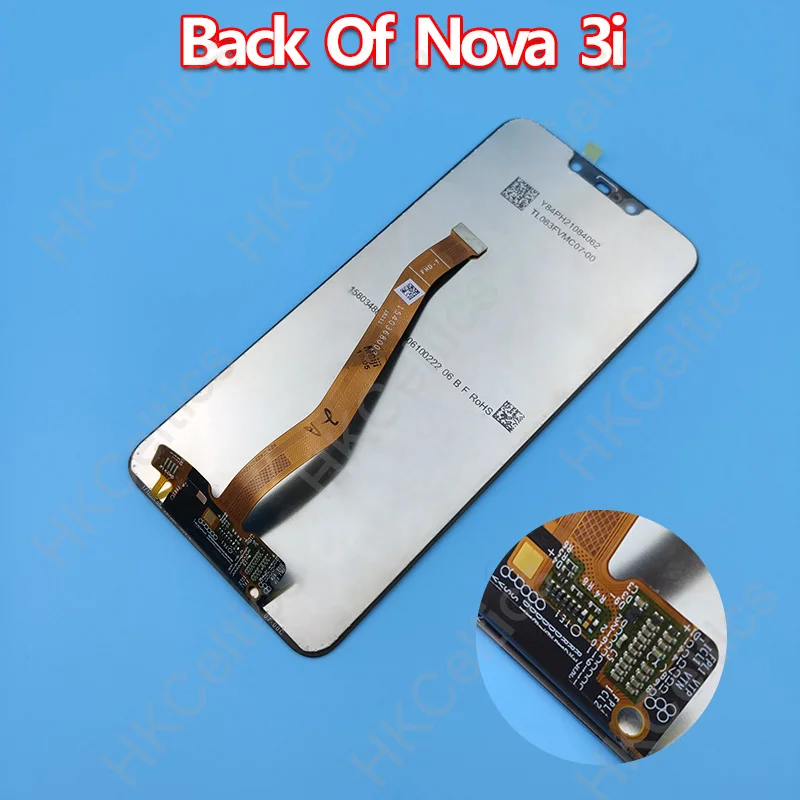 ЖК-дисплей для huawei Nova 3i+ сенсорный экран INE LX2 L21 сменный ЖК-дисплей для huawei Nova 3 lcd PAR LX1 LX9 экран