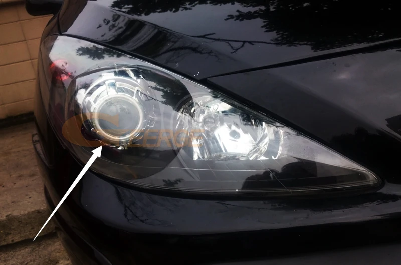 Для Peugeot 307 T6 2005 2006 2007 2008 2009 отличный ультра яркий комплект CCFL ангельские глазки Halo