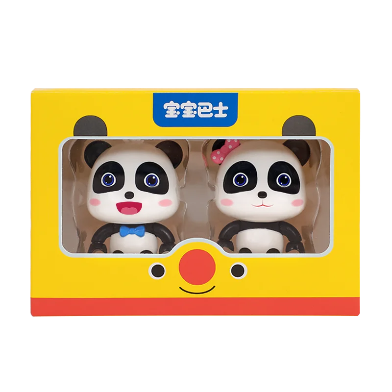 Детский автобус панда Кики Миу игрушка детский Плюшевые Блоки головоломки