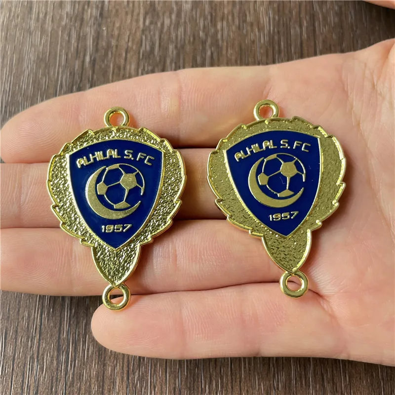 

Ramadan Football Game Moon Star Crown Coconut Tree Lion Boat Anchor National Flag Various Hang Tags DIY Handmade Rosary Hasp