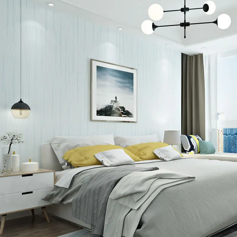 Thickened Wallpaper Self-Adhesive Simple Bedroom Wall Decoration Stickers Three-Dimensional Background |