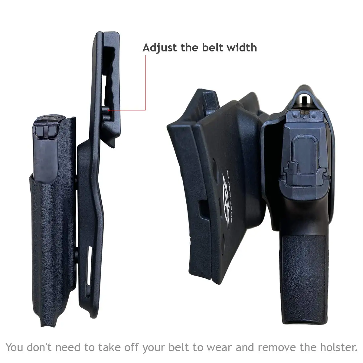 Чехол для пистолета P365 Holster OWB Kydex Sig Sauer / SAS чехол Holster-1 5-2 дюймовый Зажим ремня с