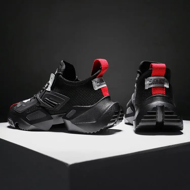 2019 Харадзюку осенние винтажные массивные кроссовки повседневная обувь с сеткой