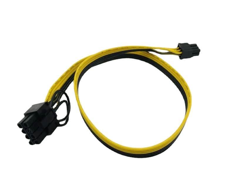 

Силовой кабель PCIe с 6 контактами на 8 контактами (6 + 2), 2 шт., 80 см