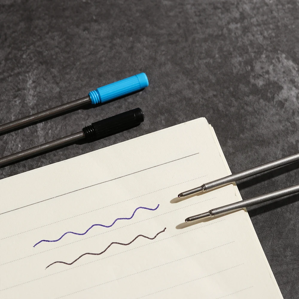 Ручка шариковая 5 шт./лот металлическая синяя Черная | Канцтовары для офиса и дома