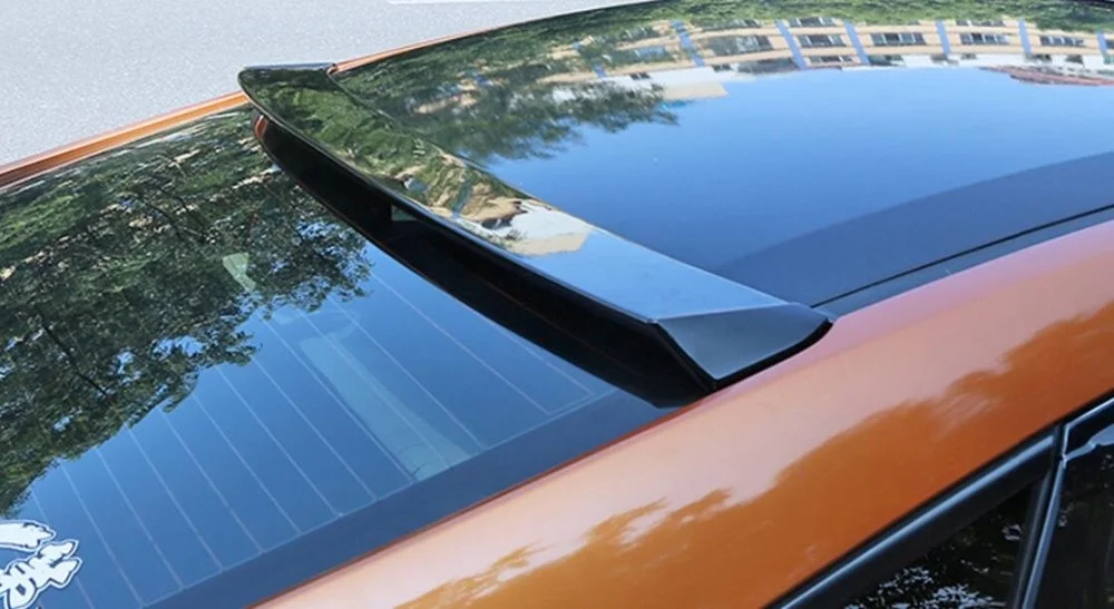 

Osmrk unpainted ABS tail wing rear spoiler roof visor for honda civic 2016