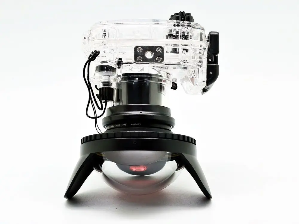 Для Sony DSC RX100 II Mark водонепроницаемый чехол для подводной съемки + широкоугольный