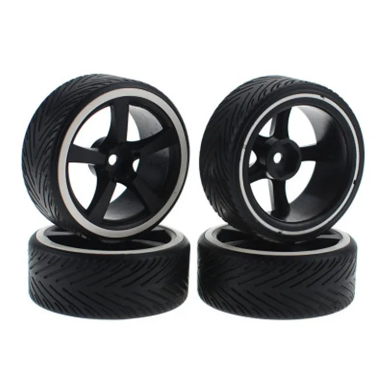 SOJERC 1/10 HSP D4 TT01 Road Drift автомобильные запчасти 4 шт. автомобильная шина жесткая |
