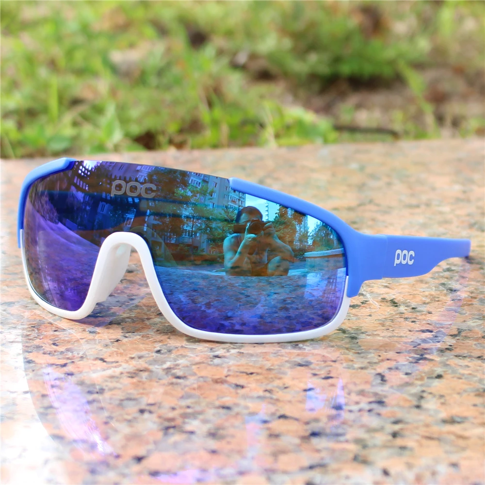 Мужские поляризационные солнцезащитные очки Crave POC Do спортивные с лезвиями для