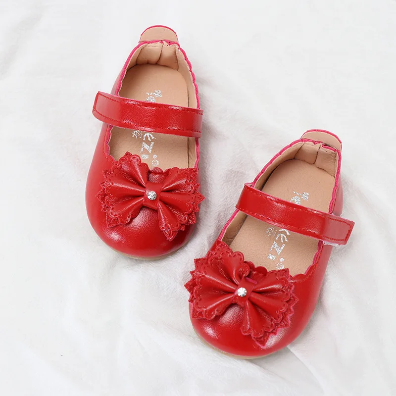 Обувь из искусственной кожи для девочек 2022 летняя детская обувь дышащая