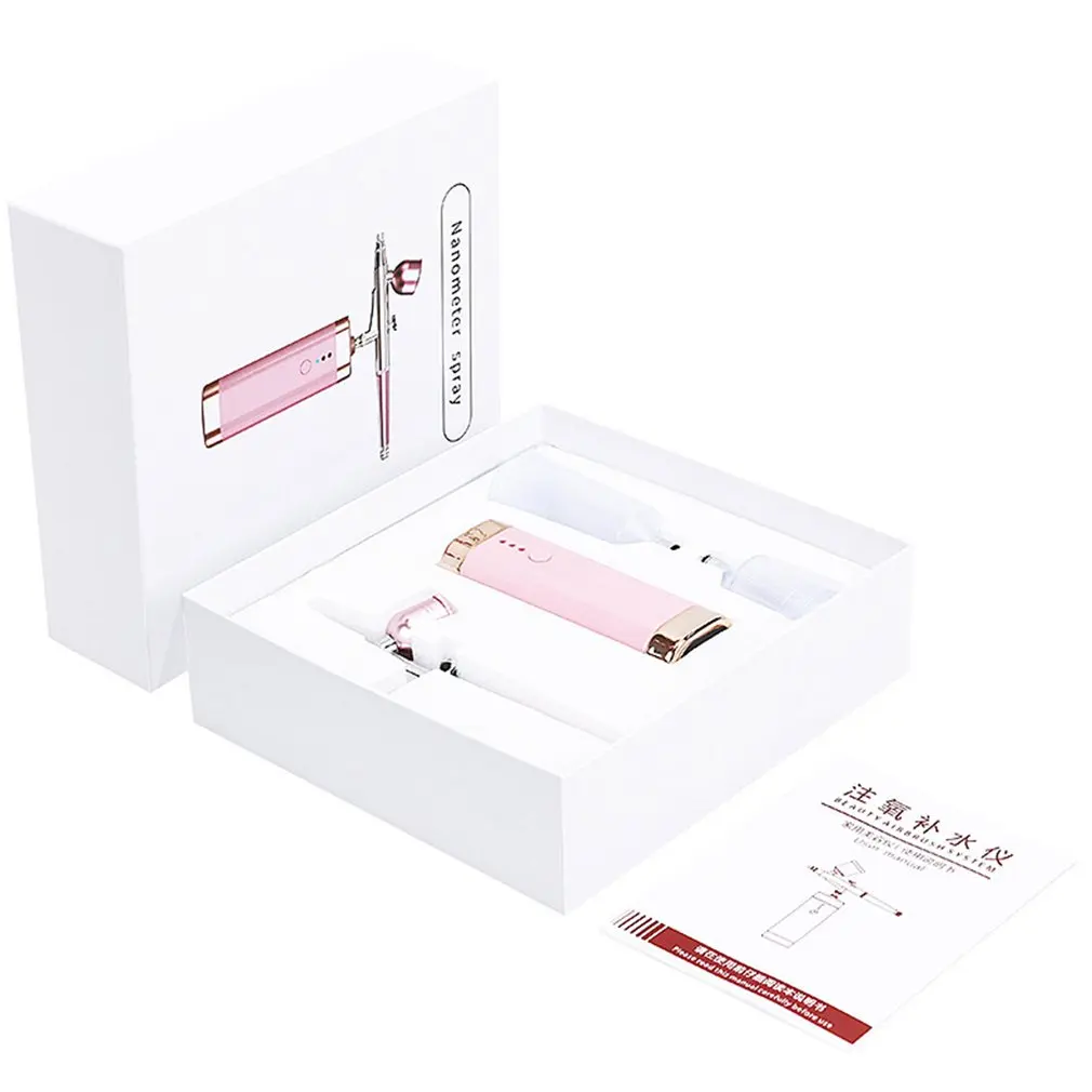 

Portable Oxygen Injection Device Nano Spray Water Replenishing Device For Face Beauty Salon Oxygen Injection Device