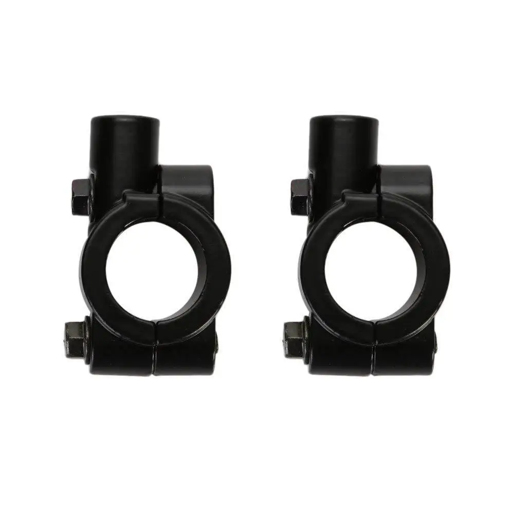 

yi car 1pair 8MM 10MM Handlebar Mount Adaptor Motorcycle Rearview Mirror Stand Holder Clip