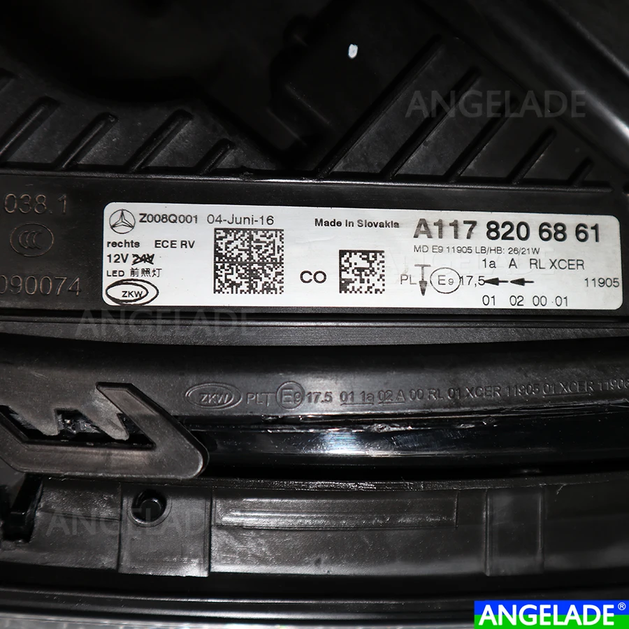 

Original Genuine MercedeBenz CLA W117 A117 X117 Full LED Headlight Headlamp Front Lamp A1178206761 A1178206861 A117 820 6761