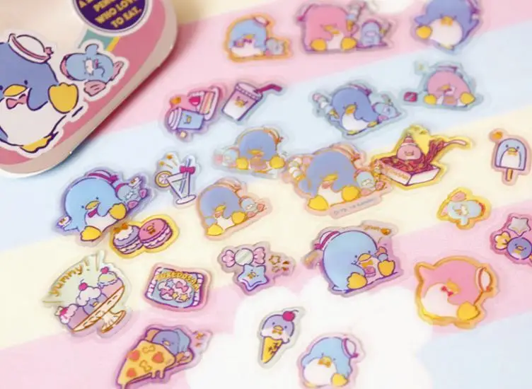 1 упаковка новые милые консервированные наклейки Sanrio серии наклейки "Мелодия" Дневник этикетка наклейка s Декор Скрапбукинг DIY стикер s игрушка подарок
