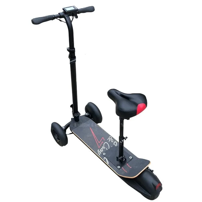 Kick Scooter Electric 3 Wheels Electric Scooters 8.5 Inch 450W 48V Adult Electric Tricycle Scooter With Seat