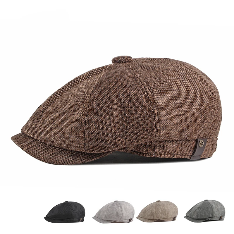 2021 Bone Feminino New Newsboy Hats For Men Women Beret Femme Hiver Bere Gorra Camuflaje Para Hombre Baret Homme Painter Caps | Аксессуары