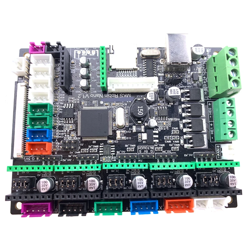 Материнская плата для 3D принтера MKS Robin Mini STM32 управления ARM с сенсорным