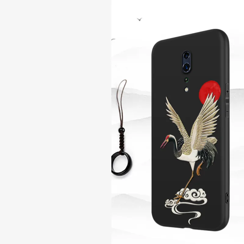 3D силиконовый чехол для oppo r15 r17 Reno 2 Z ace 10X Zoom Reno3 3 Pro матовый тонкий защитный |