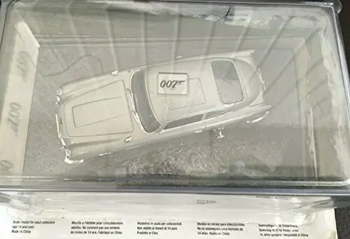 Модель автомобиля из сплава с золотым пальцем Aston Martin DB5 от UH в масштабе 1:43