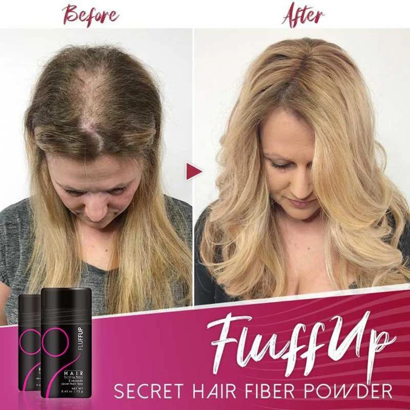 Пудра для волос FluffUp Secret любого цвета 5 сенкодов скрывает долговечность с