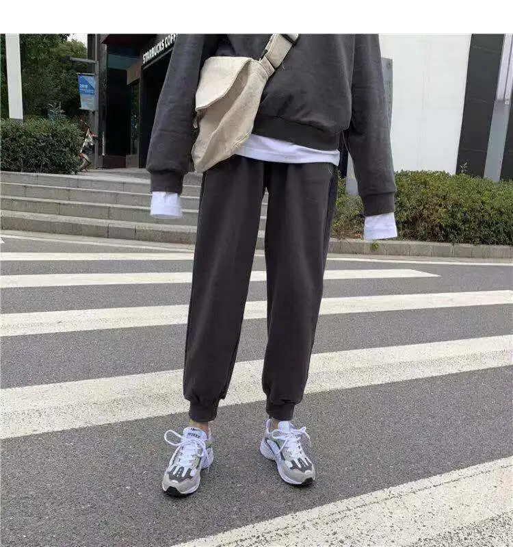 Женский костюм для отдыха свитер и штаны в западном стиле модный двойка