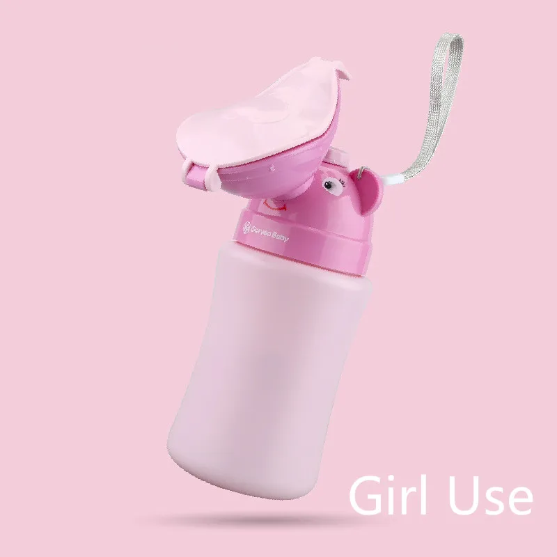 

Portable Baby Hygiene Toilet Urinal Boys Girls Pot Outdoor Car Travel Anti-leakage Potty Kids Convenient Toilet Training Potty