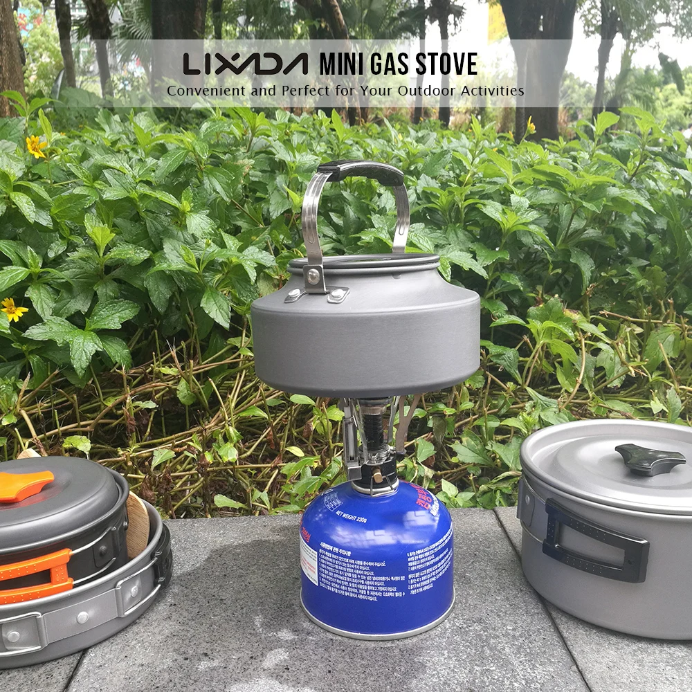 Lixada портативная мини карманная плита с адаптером 2 упаковки|Уличные плиты| |