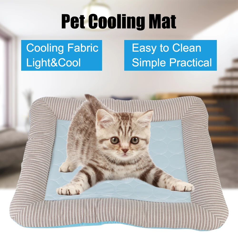 

Охлаждающий коврик для собак, охлаждающий коврик для собак, Комфортный коврик для сна, охлаждающий коврик для домашних животных, охлаждающи...