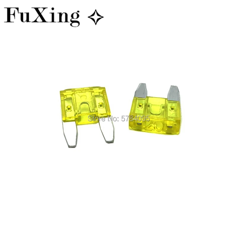 10 шт. смешанные мини-плавкие предохранители из цинкового сплава и пластика 3A 5A 10A