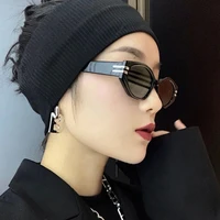 2021 new brand sunglasses women t fashion black irregular small rectangle sunglasses vintage shades for women