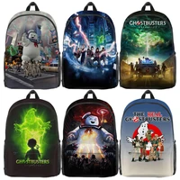 kids ghostbusters afterlife 3d print backpacks students cartoon bookbags boys girls anime school bags teens travel bags mochilas