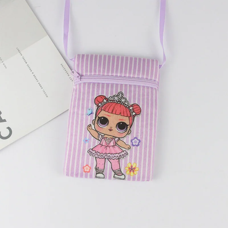 3 Cute Unicorn Coin Wallet Baby Girls Handbag Coin Purse Children Kids Mini Sling Crossbody Bags Cartoon Princess Bag Gift - Цвет: 3
