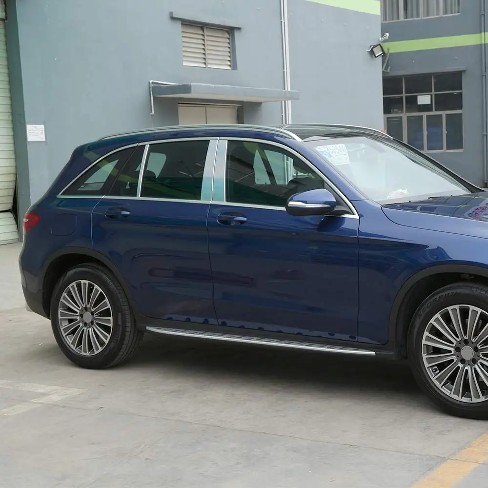 8 шт. полированная опора из алюминиевого сплава для автомобильной двери отделка