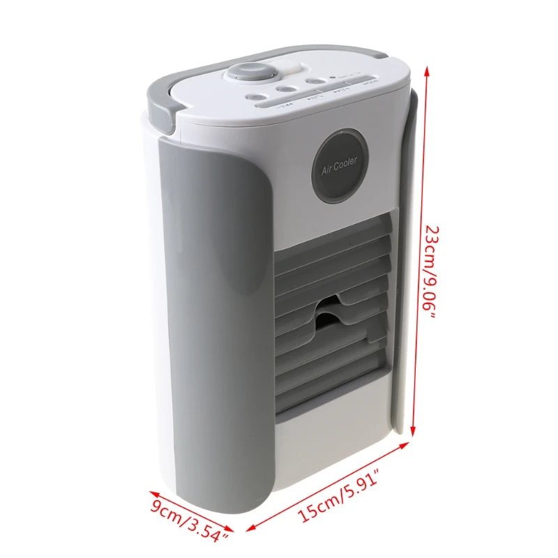 

Air Conditioner Air Cooler Humidifier Purifier Portable For Home Room Office 3 Speeds Desktop Quiet Cooling Fan Air Conditioning