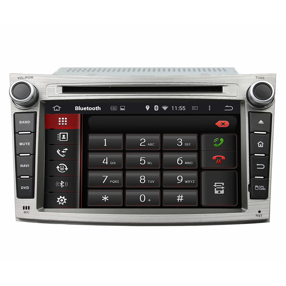 Автомагнитола 7 &quot 2 Din 8 ядер Android 9 0 для Subaru Legacy/outback 2009 2012 автомобильный DVD плеер