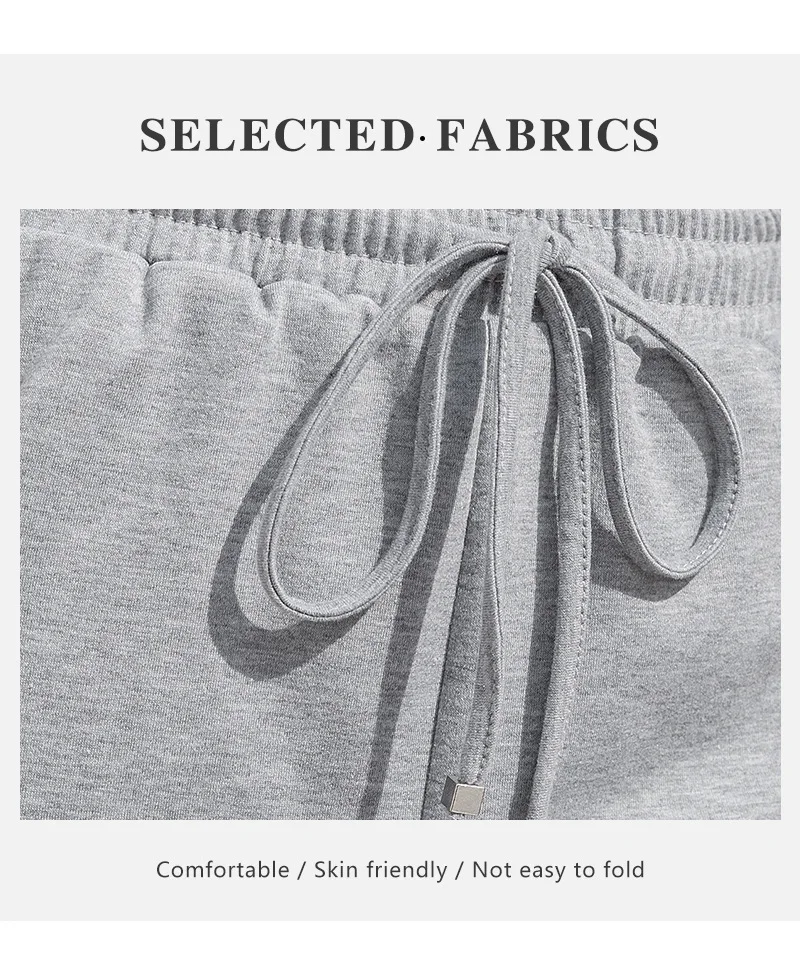 

Summer Women High Waist Casual Shorts Lace Up Elastic Waist Short Pants 2XL Large Size Solid Color Black White Sports Shorts