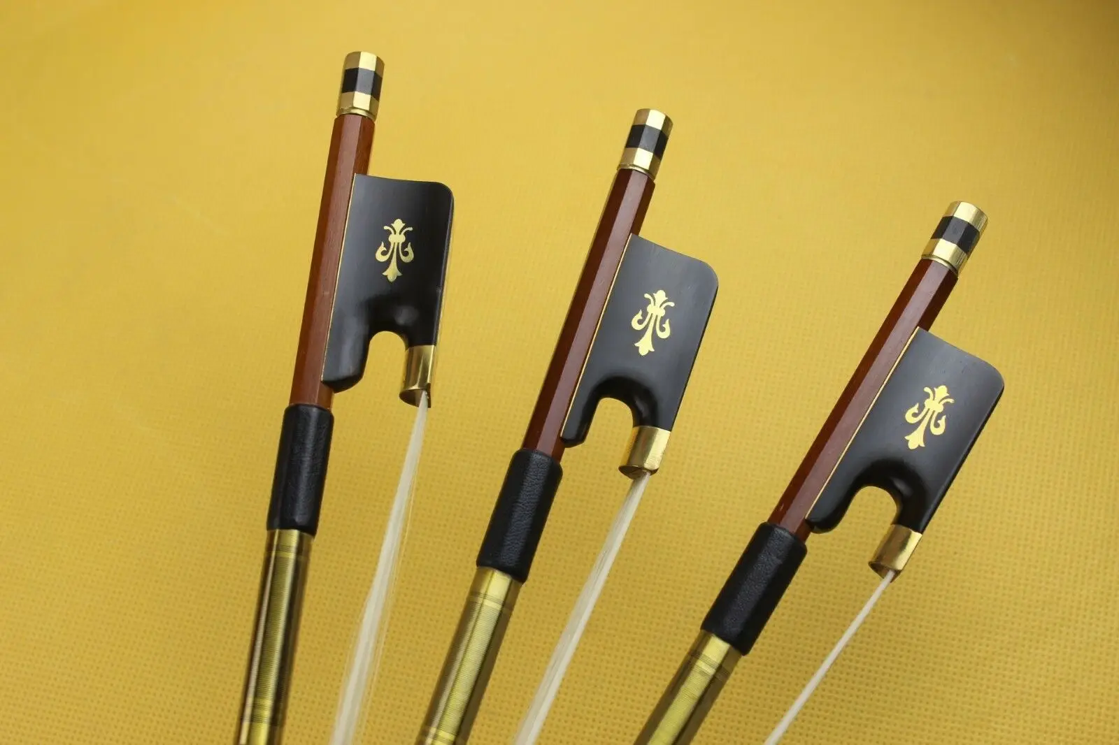 

Новый профессиональный 4/4 Виолончель Лук Улучшенный бразильское дерево Эбеновое дерево лягушка белый конский волос