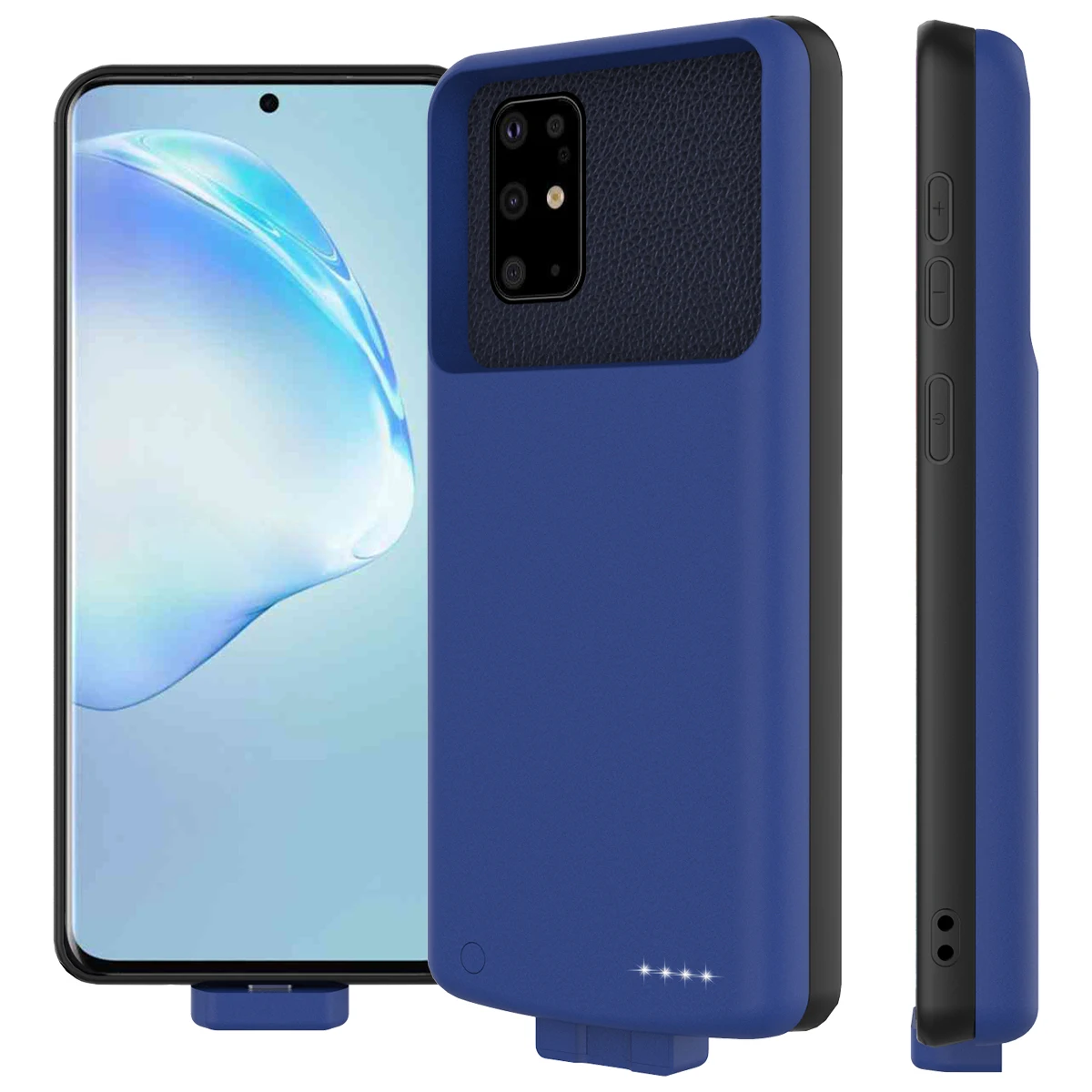 Для samsung Galaxy S20 Plus A71 A51 7000 мАч чехол для зарядного устройства магнитное Внешнее