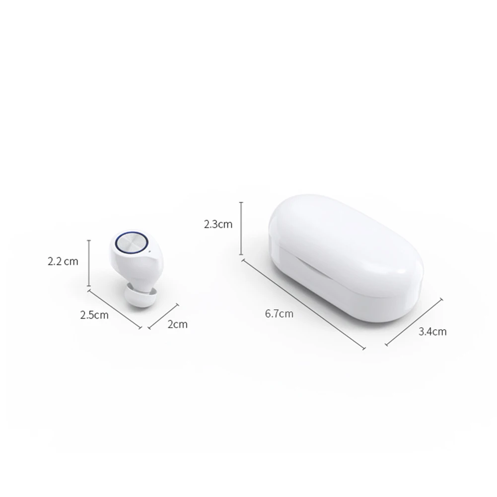 Портативные мини-наушники TW60 с поддержкой Bluetooth 5 0 Спортивные Беспроводные