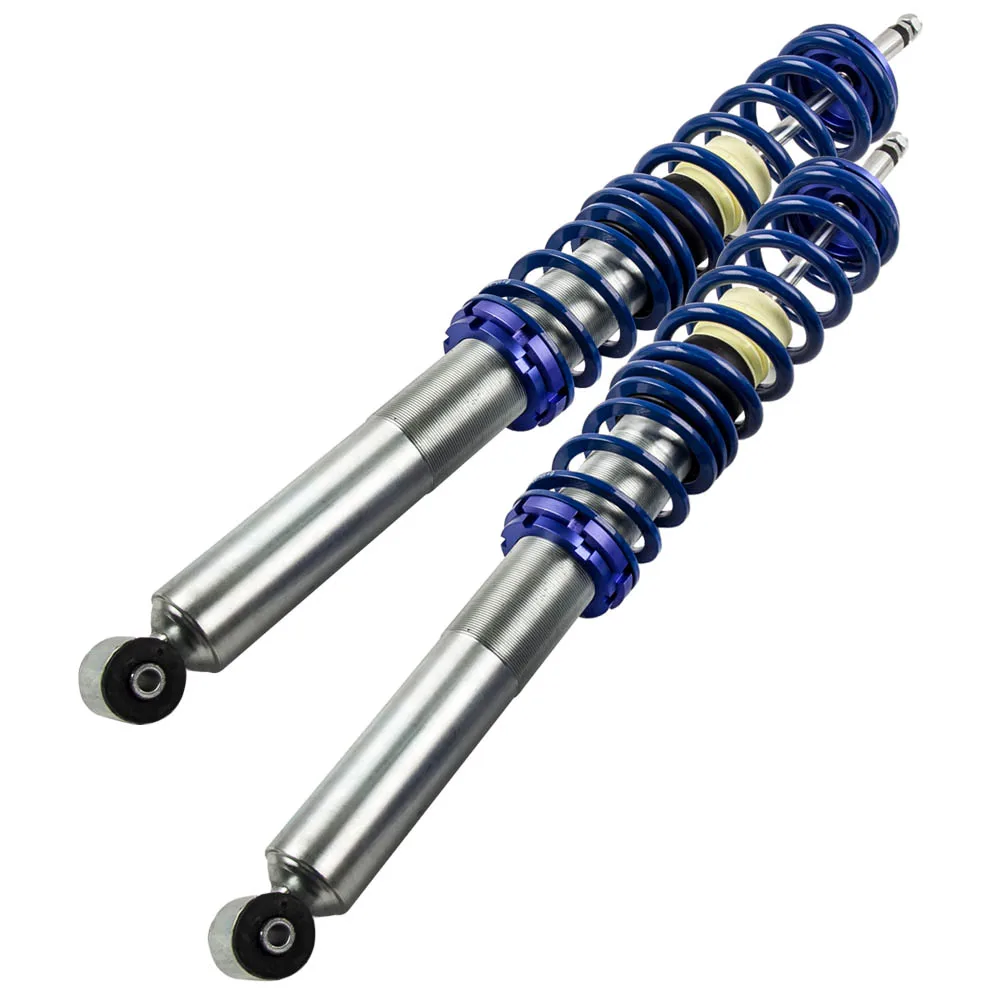 Полный комплект синего цвета Coilover для VW Golf Mk2 Mk3 подвесная стойка понижения койлов