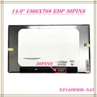 Матричная Светодиодная панель 14,0 ''HD, матовая, 1366x768, 30 контактов, B140XTN07.4, NT140WHM-N45, NT140WHM-N4T, для Dell Latitude 5400, 5401, P98G001