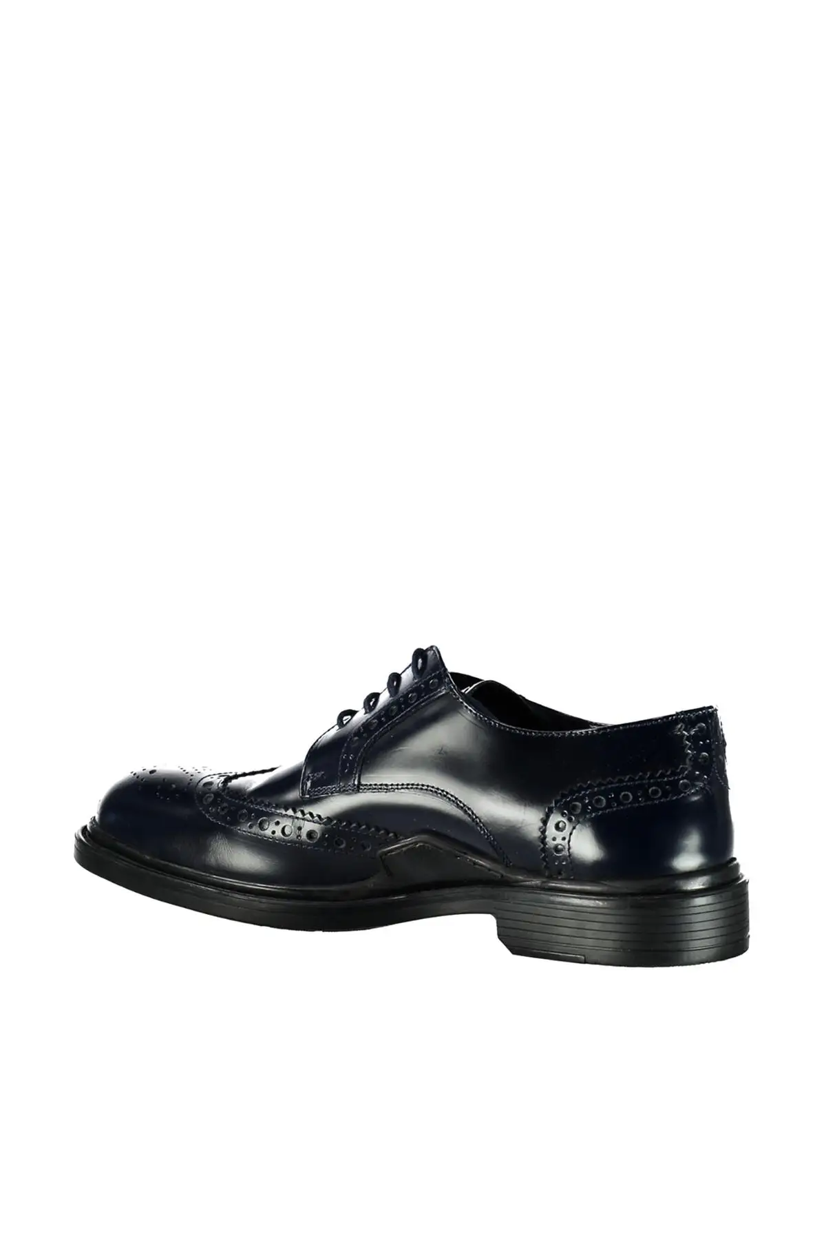 Derimod Мужская обувь из натуральной кожи темно-синего цвета | Обувь