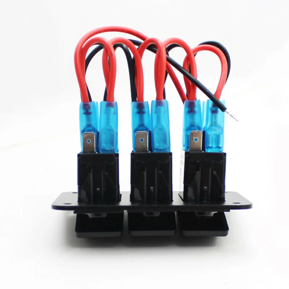 3-х клавишный тумблер с сисветодиодный светодиодной панелью Светильник