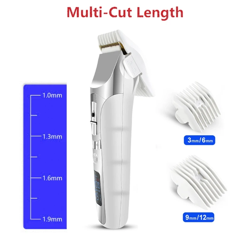 

Beard Trimmer for Men, Cordless Electric Hair Clippers with USB Charging for Adults and Kids Retailsale