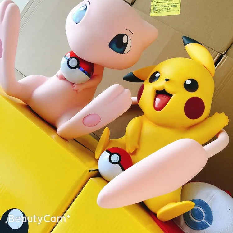 40 см Большой размер Mew pokemones фигурка ПВХ модель игрушки для детей игрушки