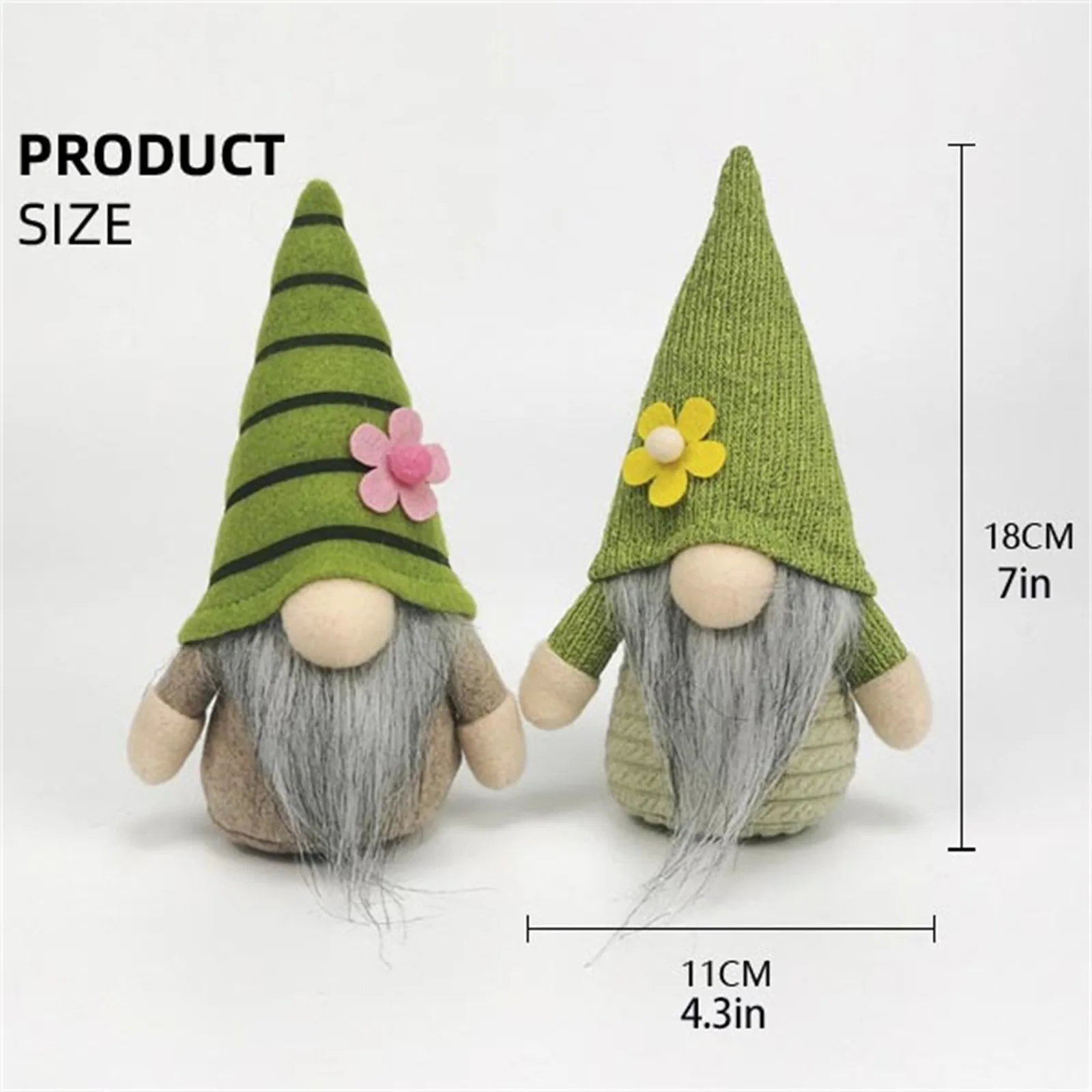 

Doll Plush Figurine Nordic Scandinavian Gnome Ornaments Spring Plush Toys For Parent-child Interaction Juguetes de peluche