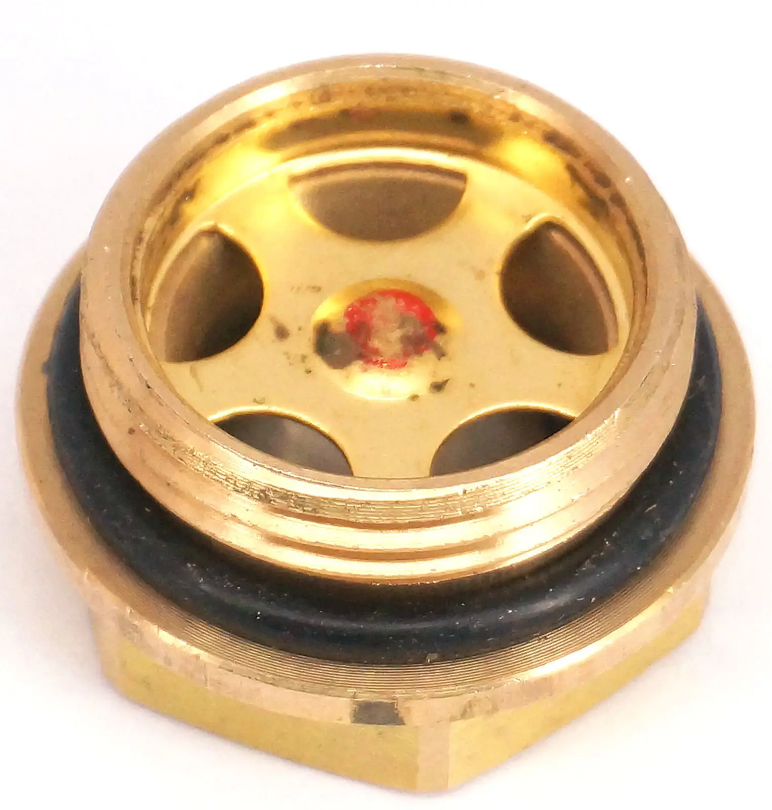 3/4 &quotBSP Мужской Латунный уровень масла прицел стекло окно Шестигранная головка